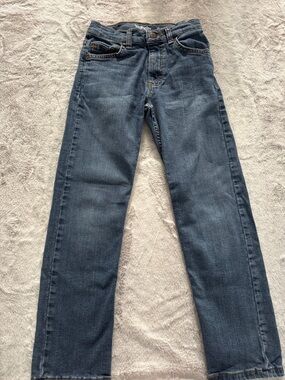Wrangler Men’s Straight Jeans - Medium Blue Wash